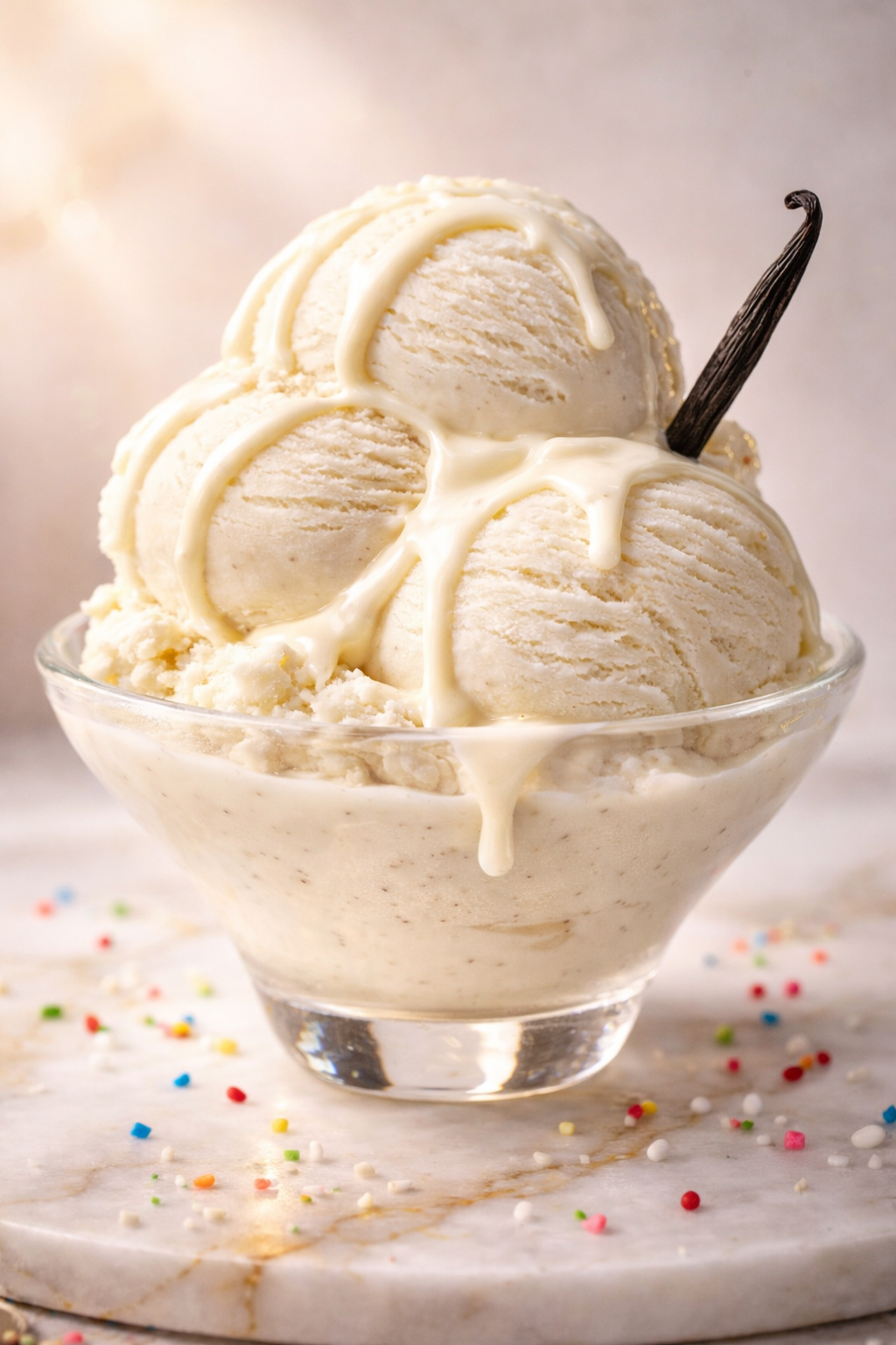 Vanilla ice cream