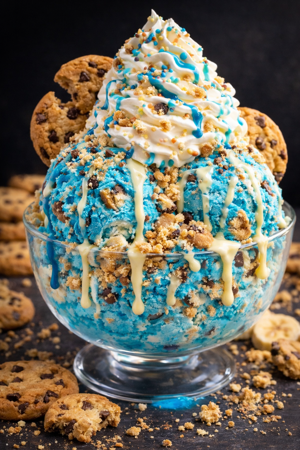 Cookie Monster ice cream
