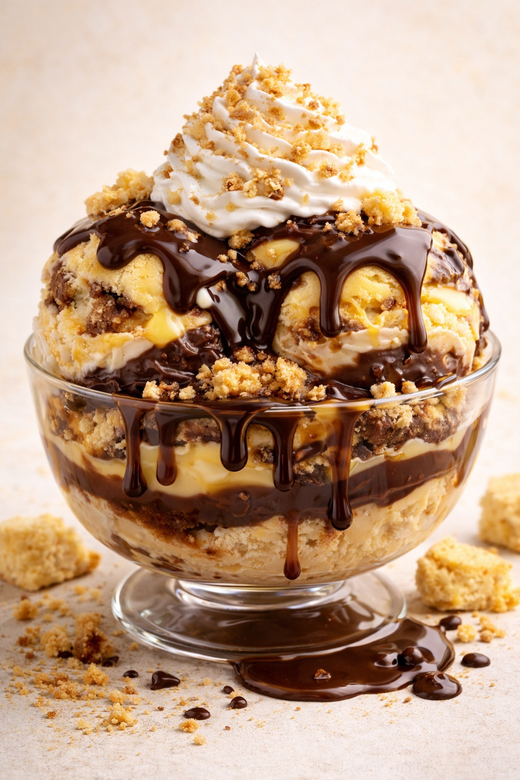 Boston Cream Pie ice cream